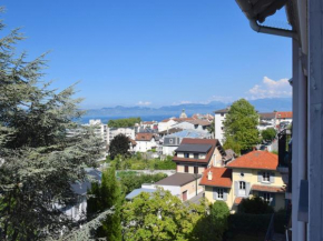 Spacieux appartement à Évian-les-Bains avec balcon et garage - FR-1-498-48